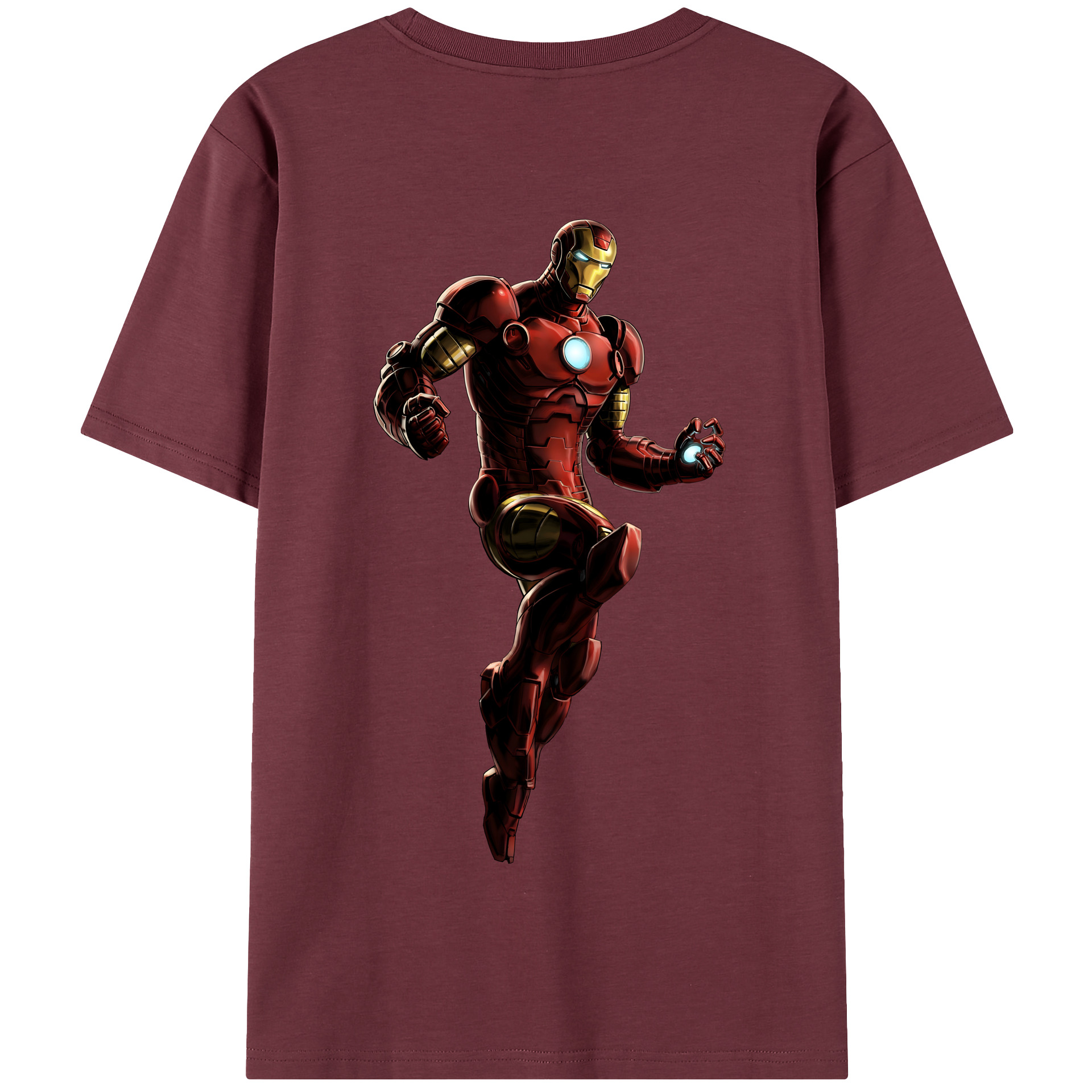 （画像用） アベンジャーズ The Avengers 綿100％半袖Tシャツ（背面プリント）